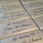 Personalised Chocolate Wedding Favour Placenames, thumbnail 6 of 6