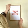 'Say It In French' Typography Print, thumbnail 4 of 7