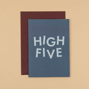 'High Five' Funny Congratulations Card, 2 of 4