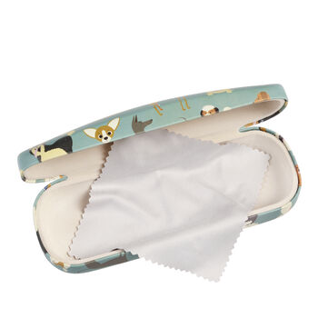 Doggy Design Glasses Case And Cleaning Cloth, 4 of 6