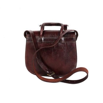 Carly Leather Saddle Bag, 9 of 12