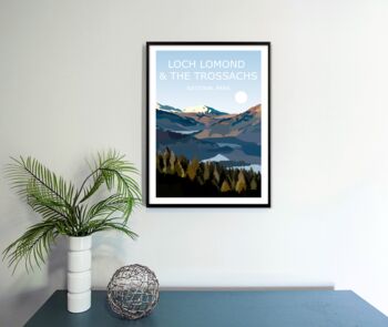 Loch Lomond And The Trossachs National Park Art Print, 4 of 4