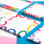 Colourful Squiggles Sticky Notes, thumbnail 4 of 6