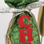 21st Fabric Wine Bottle Gift Bag With Ribbon, thumbnail 8 of 11