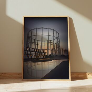Bethnal Green Gasworks London Art Print A4, 2 of 3