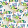 Personalised Tropical Edible Drink Toppers, thumbnail 4 of 4