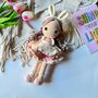 Organic Handmade Crochet Doll With Removable Clothes, thumbnail 11 of 12
