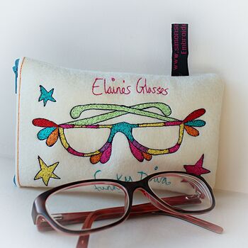 Personalised 'Funky Diva' Glasses Case, 7 of 12