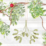 Sprig Of Mistletoe Christmas Tree Decoration, thumbnail 1 of 3
