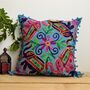 Hand Embroidered Elephant Cushion Cover, thumbnail 3 of 12