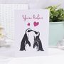 'You're Perfect' Penguin Valentine's Day Card, thumbnail 1 of 2