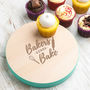 Bakers Gonna Bake Wooden Cupcake Stand, thumbnail 1 of 5