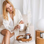 Relaxing Candle Scented With Essential Oils, Spa Birthday Gift For Her, thumbnail 5 of 11