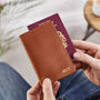Leather Passport Cover, thumbnail 1 of 12