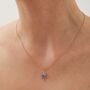 Blue Opal Northern Star Set In Sterling Silver, thumbnail 4 of 10