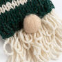 Oh Christmas Tree And Gonk Bauble Duo Easy Knitting Kit, thumbnail 3 of 10