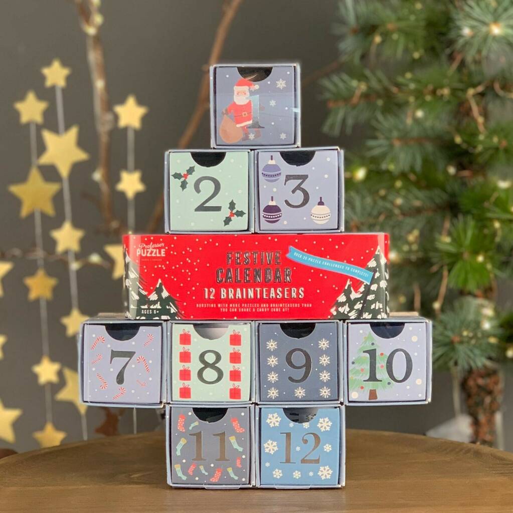 12 Days Of Christmas Puzzle Calendar By Nest