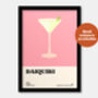 Dry Martini Cocktail Print, thumbnail 3 of 7