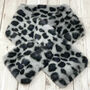 Neck Tie/ Snood With Faux Fur Animal Print, thumbnail 2 of 3