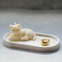 Cute Sitting Cat Candle | Kitten Candle, thumbnail 1 of 5