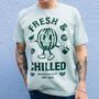 Fresh And Chilled Men's Watermelon T Shirt, thumbnail 1 of 3