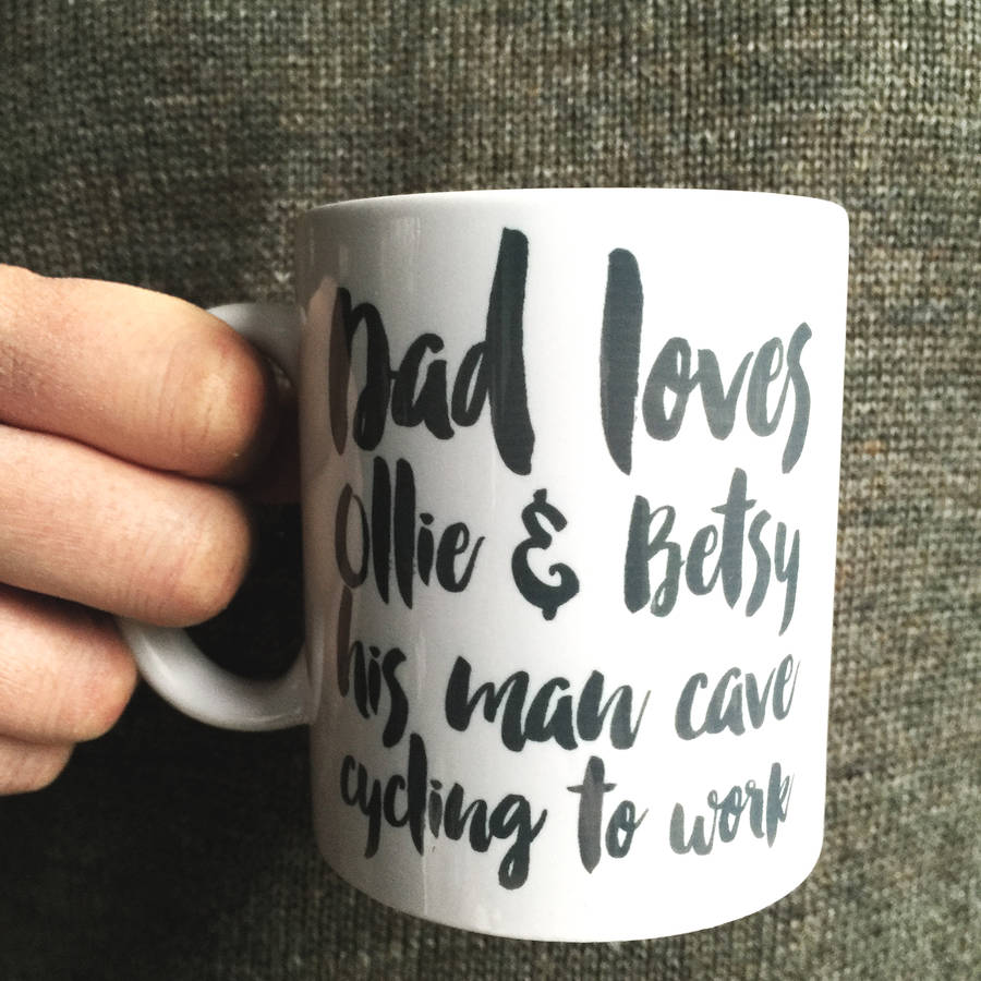 Personalised 'Loves' Mug For Him By Pickle Pie Gifts
