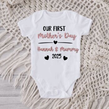 First Mother's Day Vest | Personalised 1st Mother's Day, 2 of 2