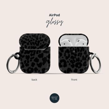Dark Leopard Case For Air Pods And Air Pods Pro, 5 of 5