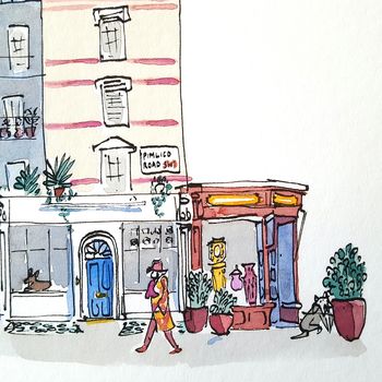 Pimlico High Street London Limited Edition Giclee Print, 9 of 10