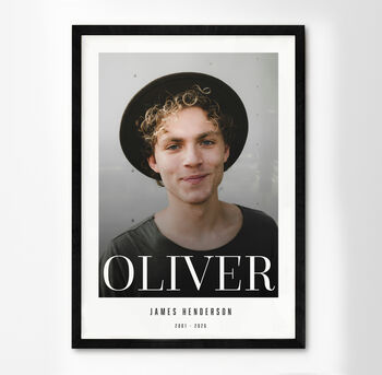 Personalised Photo And Words Family Print, 11 of 12