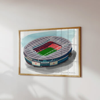 Emirates Arsenal Football Stadium Art Print, 2 of 3