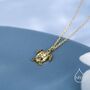 Sea Turtle Pendant Necklace In Sterling Silver, thumbnail 6 of 12