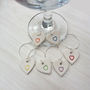 Heart Wine Charms, thumbnail 1 of 3