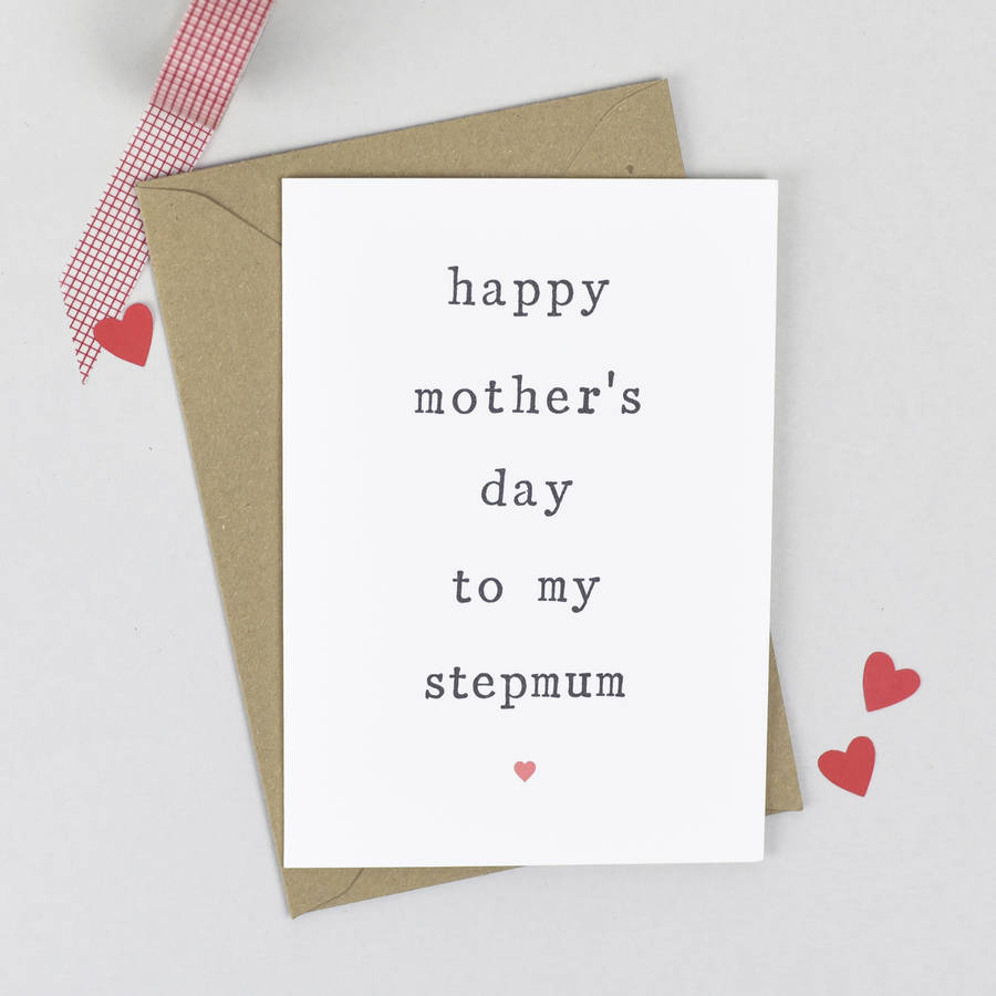  Happy Mother s Day Stepmother Card By The Two Wagtails