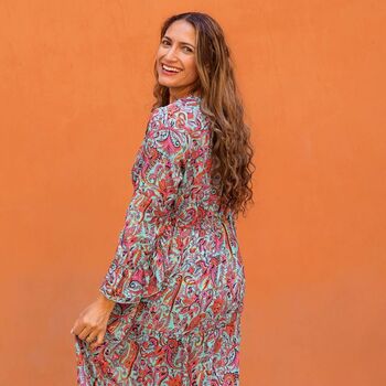 'Arianna' Floral Maxi Dress, 3 of 7