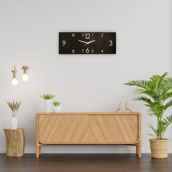 Minimalistic Scandinavian Luxury Wooden Wall Clock, 7 of 10