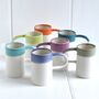 Handmade Colourful Porcelain Dipped Cup, thumbnail 5 of 12