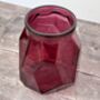 Pink Recycled Glass Vase, 19cm, thumbnail 4 of 4