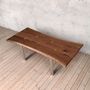 Dell Extendable Live Edge Walnut Dining Table, thumbnail 1 of 6