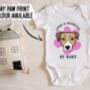 Jack Russell Terrier Baby Onesie, thumbnail 4 of 6