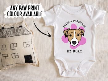 Jack Russell Terrier Baby Onesie, 4 of 6