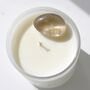 Just Breathe Smokey Quartz Crystal Candle For Relaxation And Grounding, thumbnail 5 of 6
