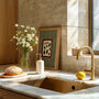 Olives Striped Kitchen Wall Art Print, thumbnail 3 of 8