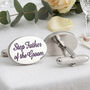 Step Father Of The Groom Cufflinks, thumbnail 1 of 4
