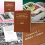 Aston Villa Personalised Football Gift Villa Park Newspaper History Book, thumbnail 10 of 12