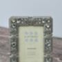 Sixtrees Maud Jewel Small Photo Frame, thumbnail 2 of 3