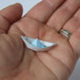 Tiny Personalised Paper Ship In A Bottle, thumbnail 7 of 10