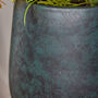 Saka Green Rounded Planter, thumbnail 4 of 5