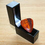 Happy Father's Day Exotic Timber Guitar Pick And Gift Box, thumbnail 2 of 11