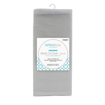 Airflow Baby Breathable Mesh Liner For Cot Beds Four Sides, 9 of 11